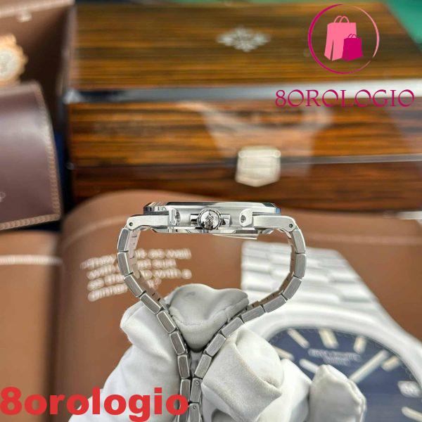 Patek Philippe Nautilus 5711/1A-010 Quadrante Blu Modificato Max Opzioni Miglior Replica Super Clone 40mm Orologio - immagine 8