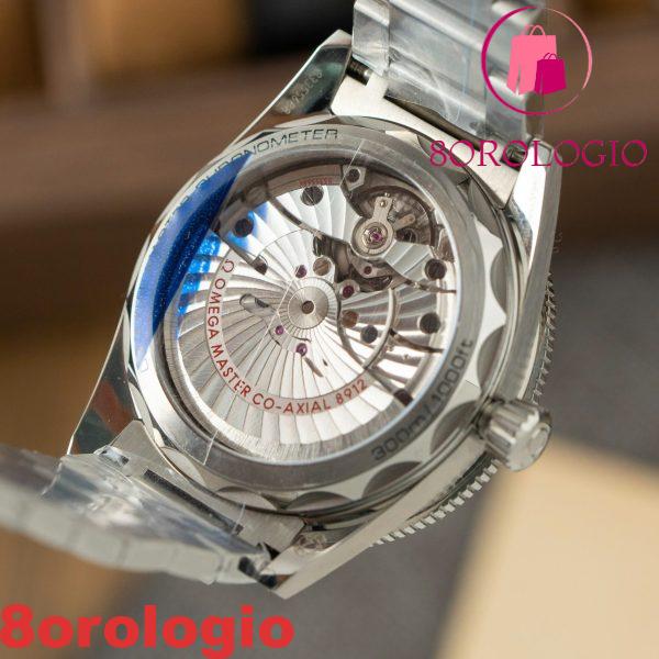 Omega Seamaster 300 Heritage Quadrante Nero Bracciale in Acciaio Miglior Replica VSF 41mm Orologio - immagine 8