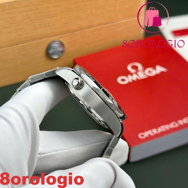 Omega Seamaster Diver 300M Chronograph Quadrante Nero Replica N1 Factory 44mm Orologio - immagine 10