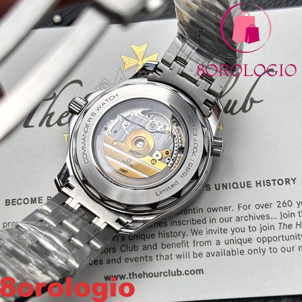 Omega Seamaster Diver 300M Commander's 007 Limited Edition Quadrante Bianco Migliore Replica VSF 41mm Orologio - immagine 9