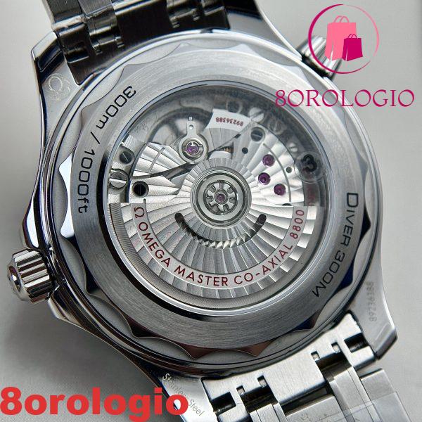 Omega Seamaster Diver 300M Steel White Replica Migliore 42mm Orologio - immagine 8