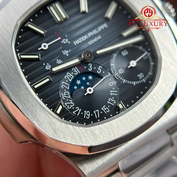 Patek Philippe Nautilus 5712/1A Quadrante Blu Replica di Alta Qualità PPF V3 40mm Orologio - immagine 8