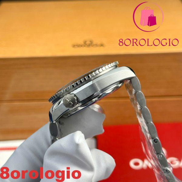 Omega Seamaster Planet Ocean 6000M Quadrante Nero Bracciale in Acciaio Replica Super Clone VSF 43.5mm Orologio - immagine 11