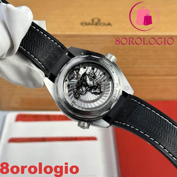 Omega Seamaster Planet Ocean 6000M Quadrante Grigio Cinturino in Gomma Replica Super Clone VSF 43.5mm Orologio - immagine 8