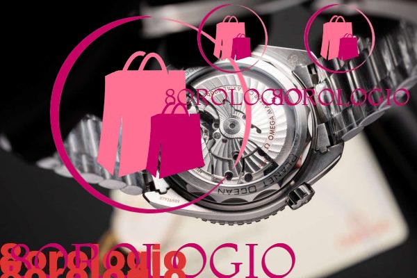 Omega Seamaster Planet Ocean 600M GMT Replica Quadrante Nero Super Clone 43,5mm Orologio - immagine 8