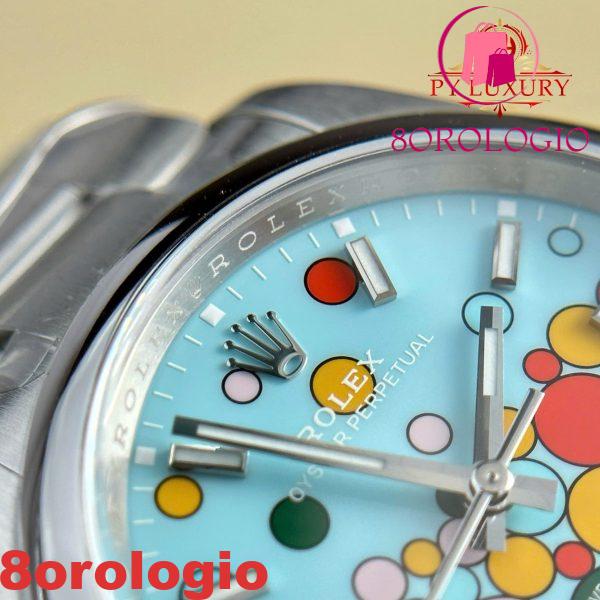 Rolex Oyster Perpetual 126000 Quadrante Celebration Migliore Replica Clean Factory 36mm Orologio - immagine 14