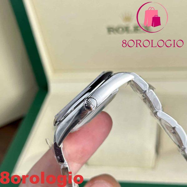 Rolex Oyster Perpetual 41 124300-0005 Quadrante Verde Migliore Replica Clean Factory Orologio - immagine 11