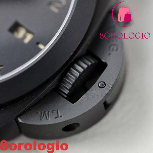 Panerai Luminor 1950 3 Days GMT Ceramica Quadrante Nero PAM01441 1:1 Migliore Replica VSF 44mm Orologio - immagine 9