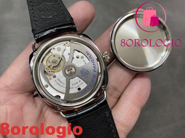 Panerai Radiomir Quaranta Replica PAM1294 Quadrante Nero Cinturino in Pelle 1:1 Super Clone VSF 40mm Orologio - immagine 8