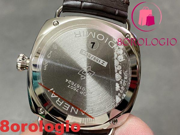 Panerai Radiomir Quaranta PAM1386 Quadrante Verde Cinturino in Pelle 1:1 Replica Migliore VSF 40mm Orologio - immagine 9