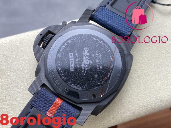 Panerai Submersible QuarantaQuattro Luna Rossa Ti-Ceramitech PAM1466 Quadrante Blu 1:1 Migliore Replica VSF 44mm Orologio - immagine 9