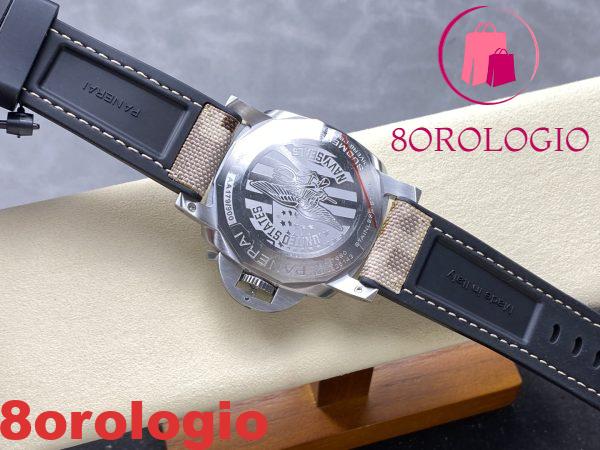 Panerai Submersible QuarantaQuattro Navy SEALs PAM01518 Quadrante Nero Ombreggiato 1:1 Migliore Replica VSF 44mm Orologio - immagine 9