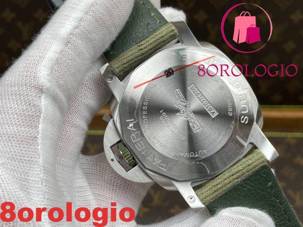 Panerai Submersible QuarantaQuattro Verde Smeraldo PAM1287 Quadrante Verde Replica VSF Migliore 1:1 44mm Orologio - immagine 9