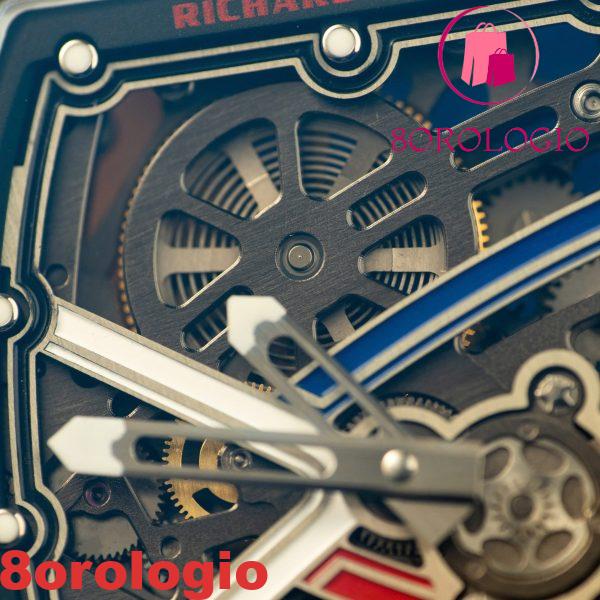 Richard Mille RM67-02 Carbon NTPT Sébastien Ogier Extra Flat Migliore Replica Super Clone 38.7 X 47.52mm Orologio - immagine 14