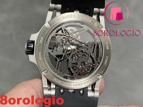 Roger Dubuis Excalibur Spider Tourbillon Volante Scheletrato RDDBEX0479 Miglior Replica 45mm Orologio - immagine 8