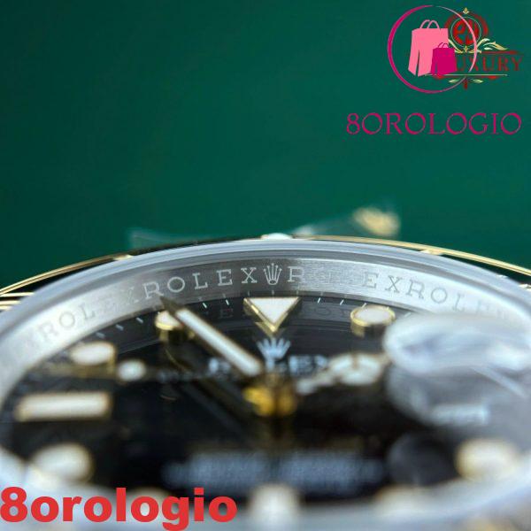 Rolex Sea-Dweller 126603-0001 Due Tono Oro Giallo Quadrante Nero Migliore Replica VS Factory 43mm Orologio - immagine 14