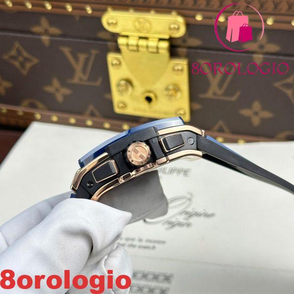 Hublot Spirit Of Big Bang King Gold Blue Ceramic Miglior Replica BBF 42mm Orologio - immagine 9