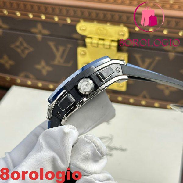 Hublot Spirit Of Big Bang Titanium Blue Ceramic Quadrante Blu Cinturino in Gomma 1:1 Migliore Replica BBF 42mm Orologio - immagine 9