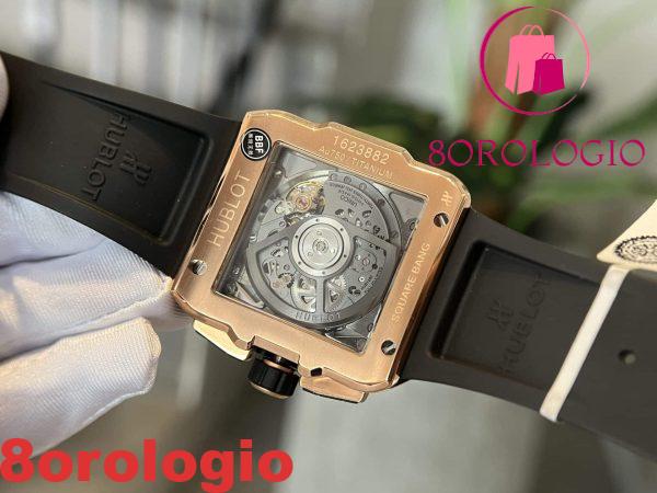 Hublot Square Bang King Gold Con Ghiera Personalizzata in Moissanite Replica di Alta Qualità 42mm Orologio - immagine 8