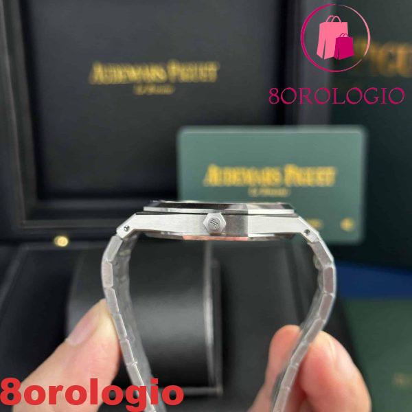 Audemars Piguet Royal Oak Jumbo Extra Thin 16202ST Quadrante Blu Migliore Replica 39mm Orologio - immagine 11