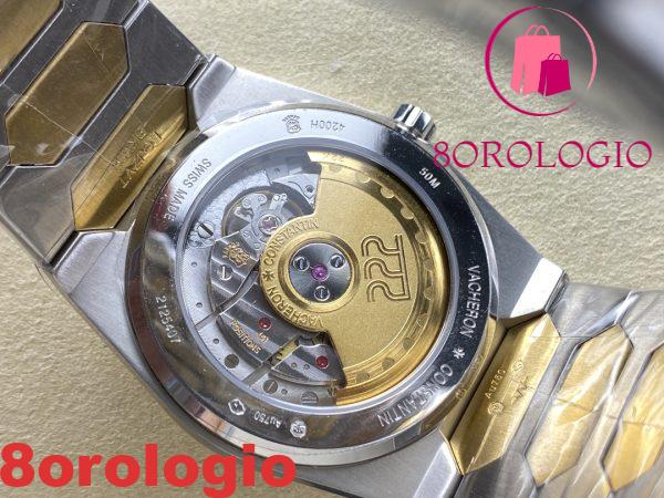 Vacheron Constantin Historiques 222 Jumbo Quadrante Nero Due Toni Oro Giallo Replica 1:1 Migliore Edizione Factory 37mm Orologio - immagine 9