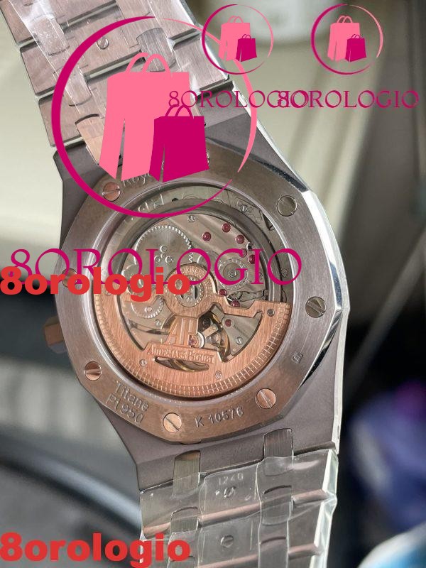Audemars Piguet Royal Oak Jumbo Extra-thin 15202IP Quadrante Blu 89g Migliore Replica ZF 39mm Orologio - immagine 9