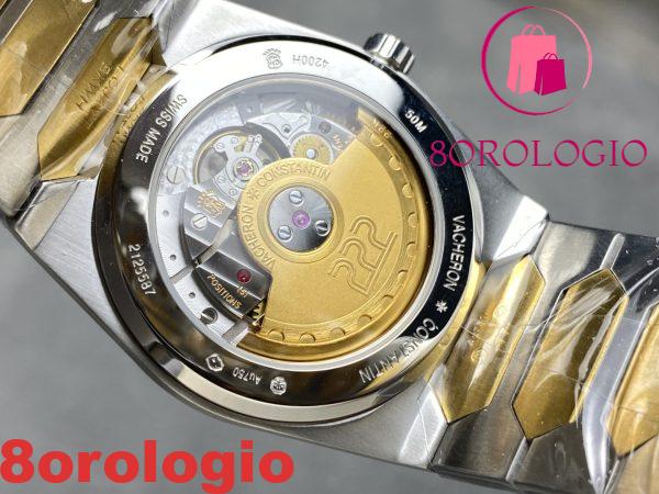 Vacheron Constantin Historiques 222 Jumbo Two Tone Yellow Gold Grey Dial Replica 1:1 Migliore Copia Factory 37mm Orologio - immagine 8