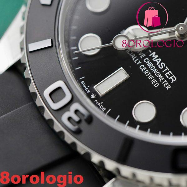 Rolex Yacht-Master 226659-0002 Quadrante Nero Oysterflex V3 149g Super Clone VSF 42mm replica Orologio - immagine 10