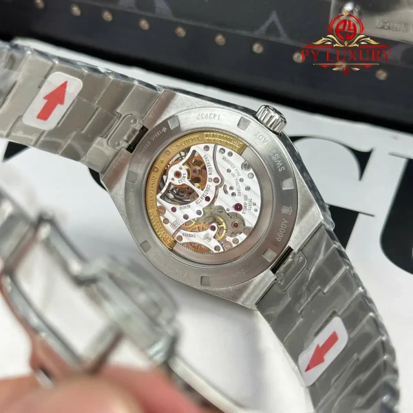 Vacheron Constantin Overseas 6000V Tourbillon Quadrante Blu Migliore Replica BBR 42.5mm Orologio - immagine 8