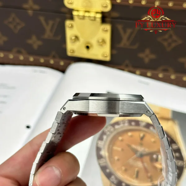 Audemars Piguet Royal Oak Chronograph 26240BC in Oro Bianco Frosted Quadrante Blu 1:1 Migliore Replica APSF 41mm Orologio - immagine 13