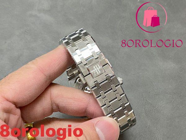 Audemars Piguet Royal Oak Perpetual Calendar 26615TI Quadrante Salmone Replica di Alta Qualità 41mm Orologio - immagine 9
