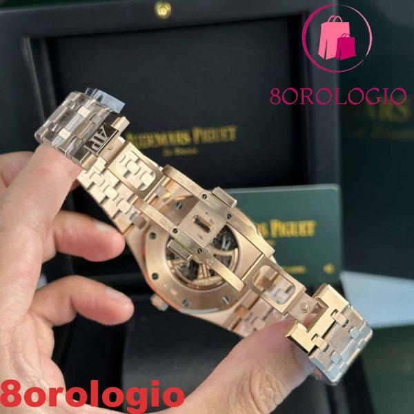 Audemars Piguet Royal Oak Skeleton 15407OR Migliore Replica APS 41mm Orologio - immagine 10
