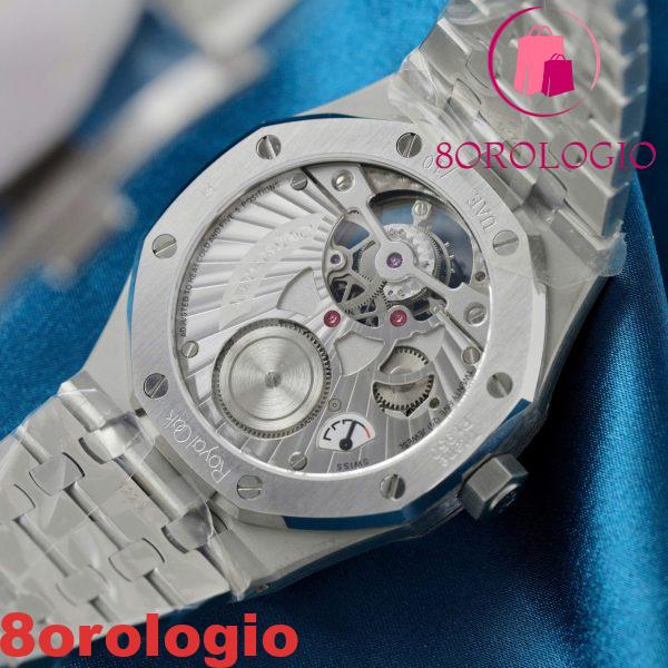 Replica di Alta Qualità Audemars Piguet Royal Oak Tourbillon Quadrante Tiffany Blue 41mm Orologio - immagine 10