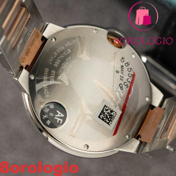Cartier Ballon Bleu W6920032 Due Toni Quadrante Marrone Migliore Replica AF 42mm Orologio - immagine 10
