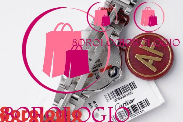 Cartier Ballon Bleu W6920084 Quadrante Bianco Bracciale Migliore Replica AF 33mm Orologio - immagine 9