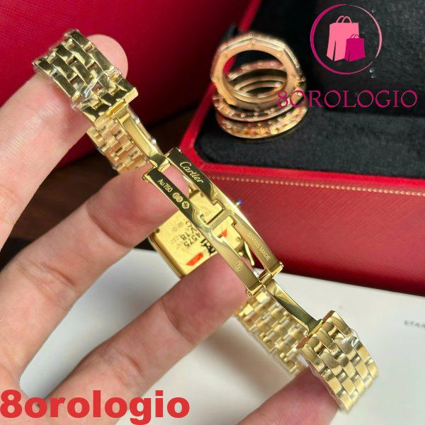 Cartier Panthère WGPN0047 Ladies Small Model Replica in Oro Giallo BVF 23mm X 30mm Orologio - immagine 10