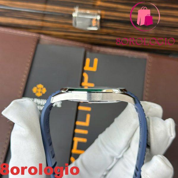 Patek Philippe Aquanaut 5168G-010 Quadrante Blu Modificato Opzione Completa Super Clone Best Replica 42.2mm Orologio - immagine 14