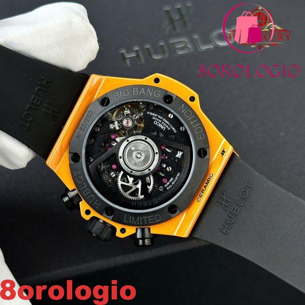 Hublot Big Bang Unico Orange Ceramic Chronograph Migliore Replica BBF 42mm Orologio - immagine 10