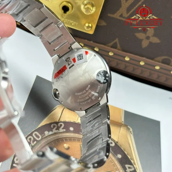 Cartier Ballon Bleu De Cartier WSBB0060 Quadrante Grigio Migliore Replica AF 40mm Orologio - immagine 11