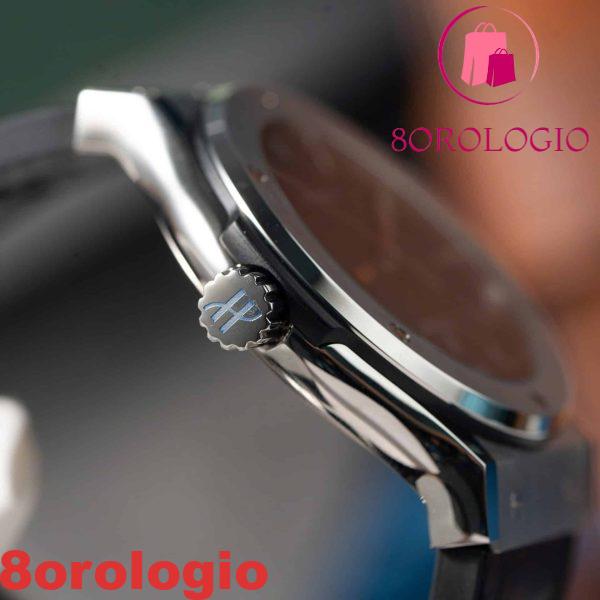 Hublot Classic Fusion Titanium Quadrante Nero Migliore Replica JJF 42mm Orologio - immagine 10