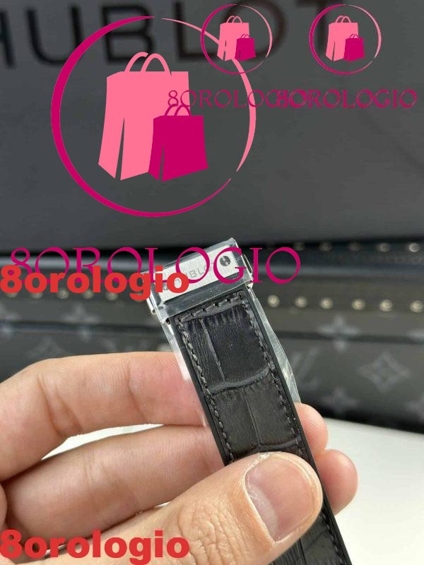 Hublot Classic Fusion Titanium Quadrante Grigio Replica Super Clone JJF 38mm Orologio - immagine 9