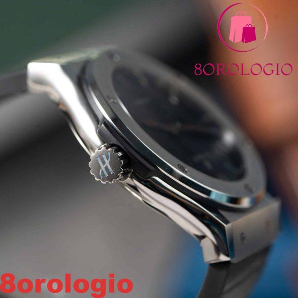 Hublot Classic Fusion Titanium Quadrante Racing Grey Miglior Replica JJF 42mm Orologio - immagine 11