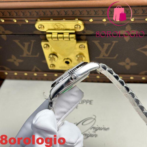 Rolex Datejust 126234 Quadrante Argentato Luminosa Bracciale Jubilee 1:1 Migliore Replica Clean Factory 36mm Orologio - immagine 13