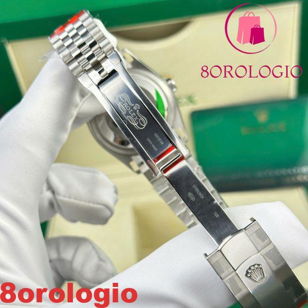 Replica Rolex Datejust 126234-0025 Quadrante Bianco con Indici Romani Jubilee 1:1 VSF 36mm Orologio - immagine 10