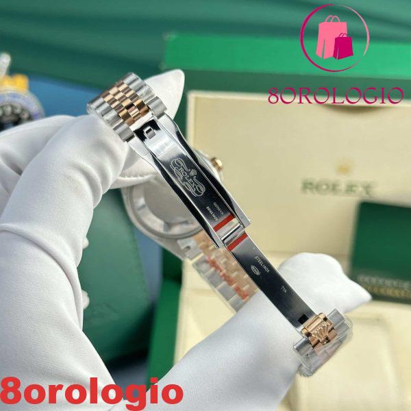 Replica Rolex Datejust 278271-0006 Bicolore Oro Rosa Quadrante Colore Rosé Jubilee 31mm Orologio - immagine 10