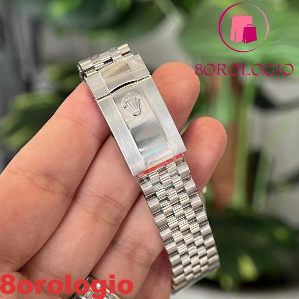 Rolex Datejust 36 126234 Quadrante Blu Luminoso Bracciale Jubilee Migliore Replica VS Factory Orologio - immagine 9
