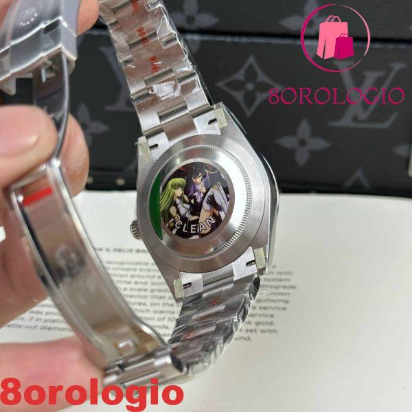 Rolex Oyster Perpetual 124300 Quadrante Giallo Replica di Alta Qualità Clean Factory 41mm Orologio - immagine 11