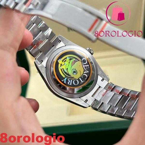 Rolex Day-Date 128236-0009 Quadrante Ice-blue con Diamanti 158g Migliore Replica QF 36mm Orologio - immagine 11