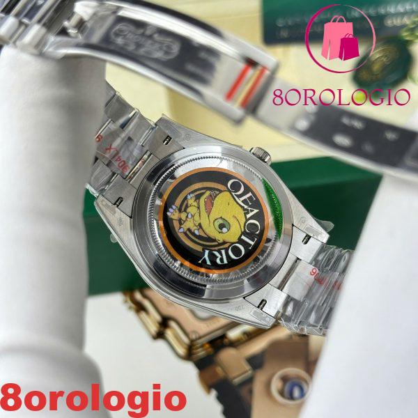 Replica Migliore Rolex Day-Date 228236-0006 Q Factory Quadrante Blu Ghiaccio con Baguette 188g 40mm Orologio - immagine 11