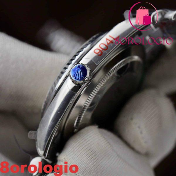 Rolex Day-Date 228239 Quadrante Baguette Argento 177g Migliore Replica V3 GMF 40mm Orologio - immagine 13